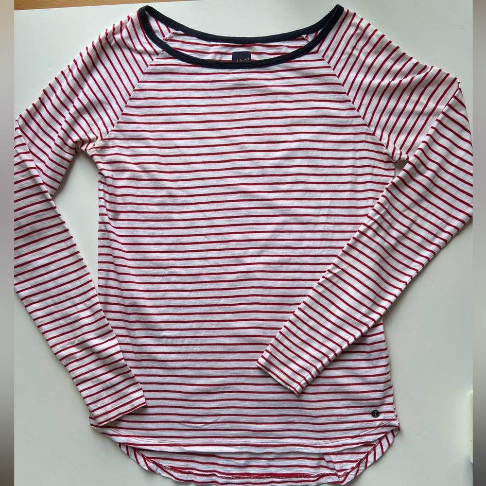 Jag Jeans Boat Neck Long Sleeve Tee